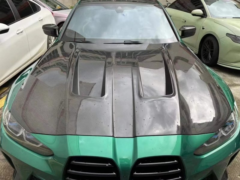 Factory Direct New Dry Carbon Fiber Hood for  M3 G80 & M4 G82 Optimal Performance with Included Screws